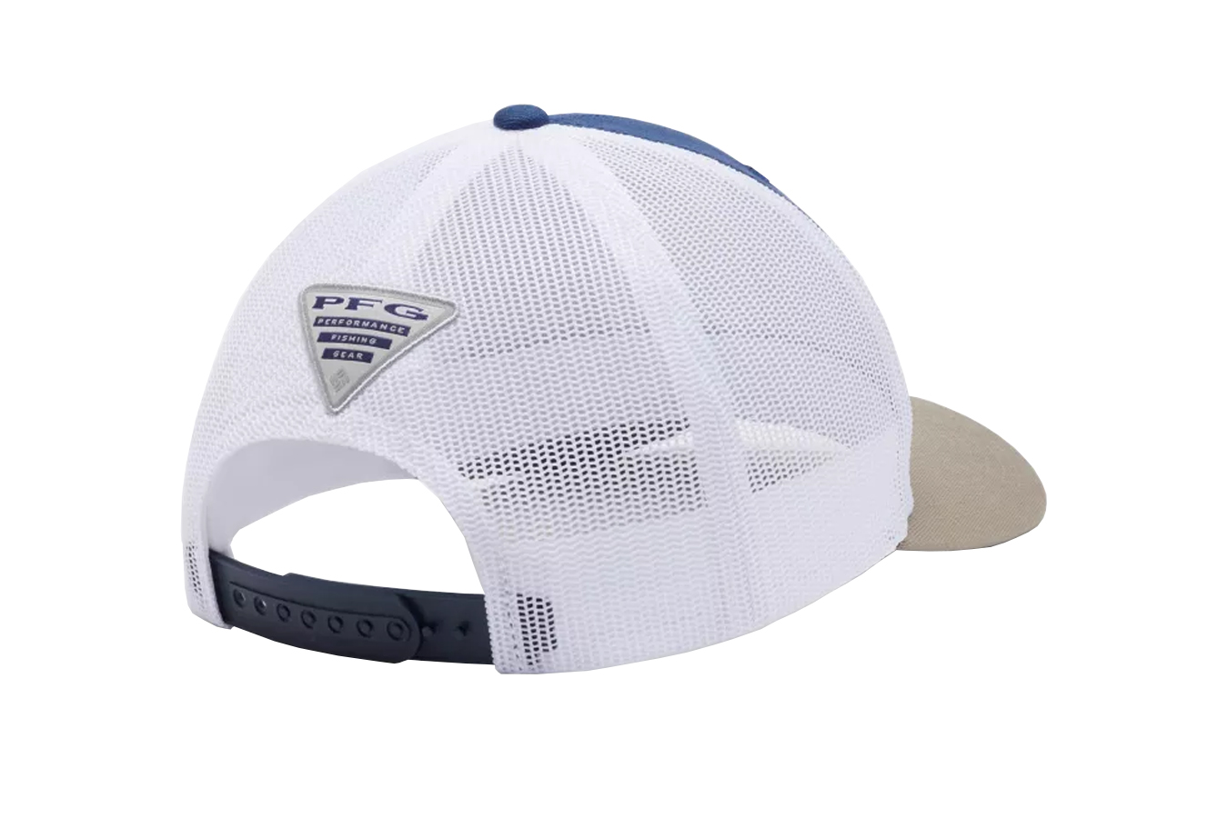 Columbia PFG Mesh Snap Back Fish Flag Ball Cap